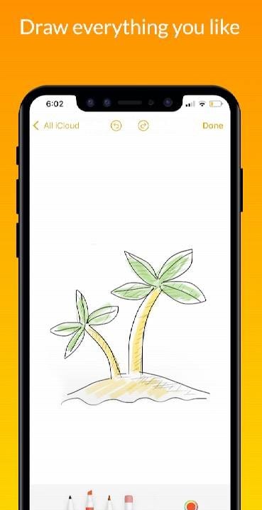 iPencil - Draw note iOS style screenshot 1