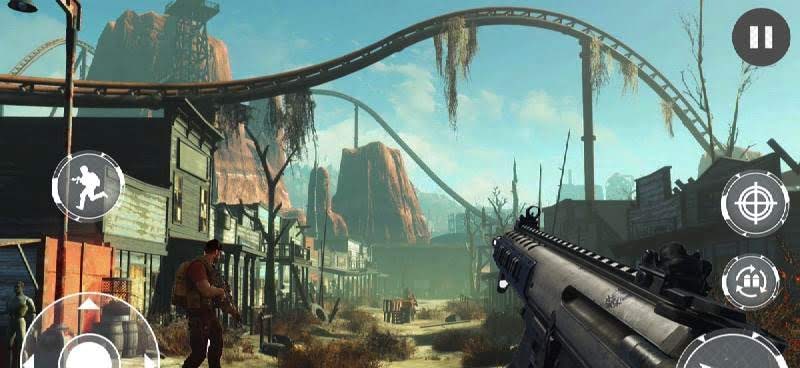 Real Commando Action Shooting: Free Secret Mission screenshot 2