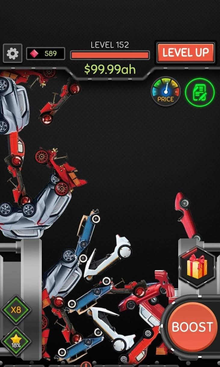 Idle Car Crusher screenshot 4