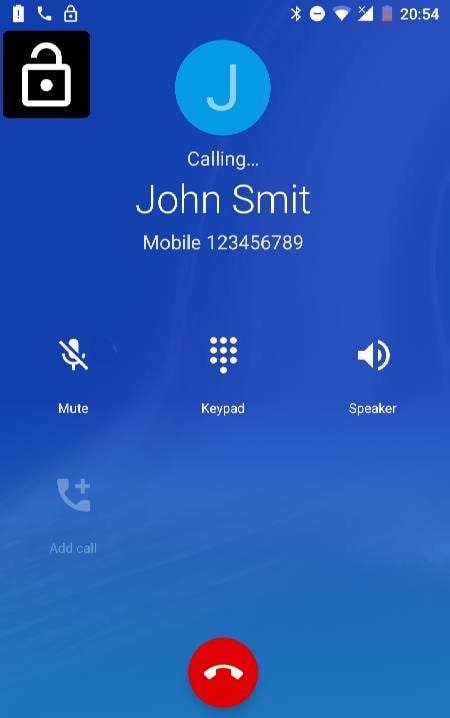 Smart Call Screen Lock screenshot 2