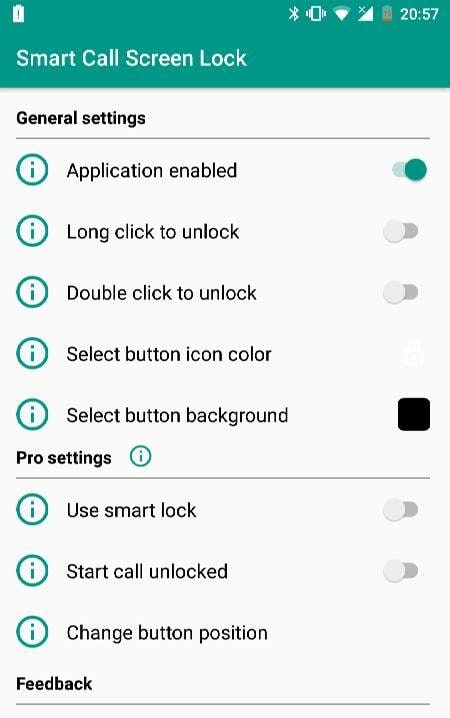 Smart Call Screen Lock screenshot 3