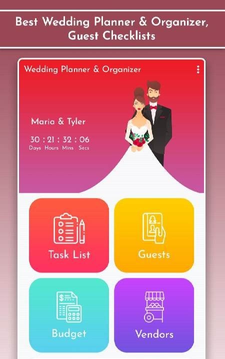 Wedding Planner & Organizer, Guest Checklists screenshot 2