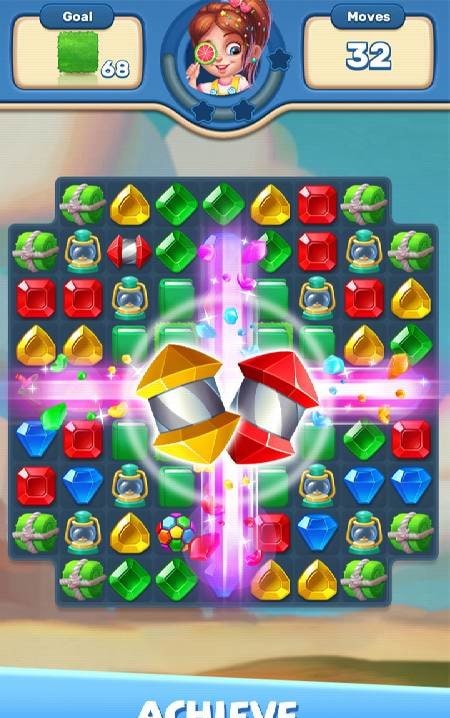 Gems Matcher - Match 3 Game screenshot 2