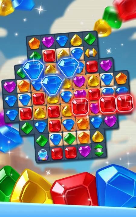 Gems Matcher - Match 3 Game screenshot 1