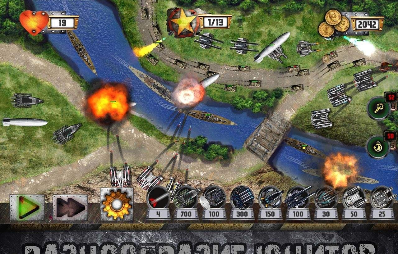 Tower Defense: Tank WAR gameplay screenshot 3