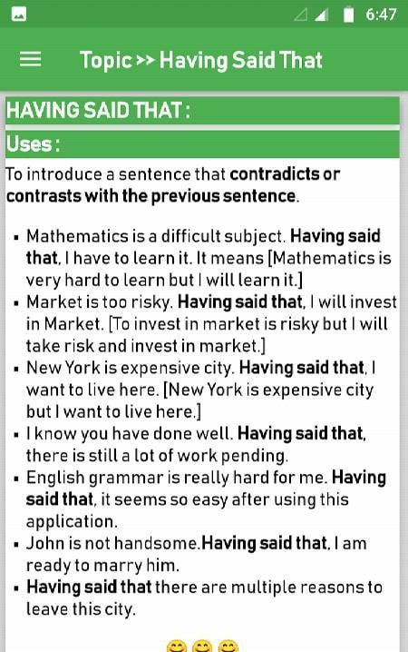 English Grammar Advanced screenshot 4