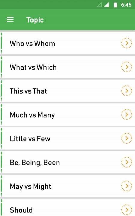 English Grammar Advanced screenshot 2