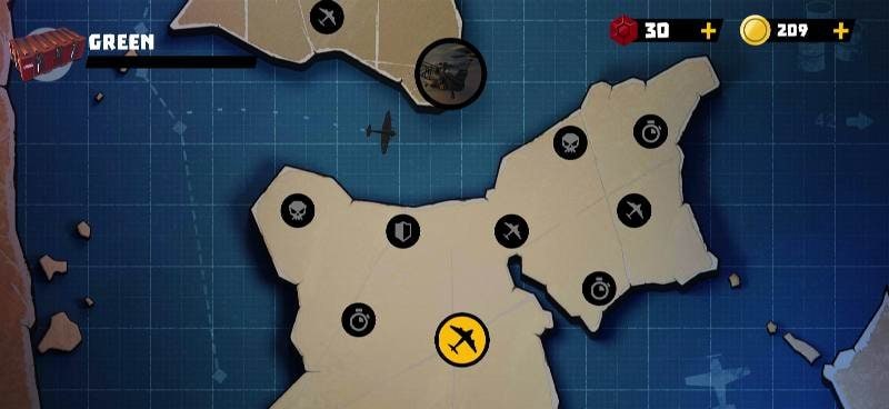 Gunner War - Air combat Sky Survival screenshot 1