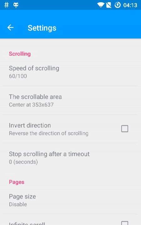 Auto Scroll screenshot 4