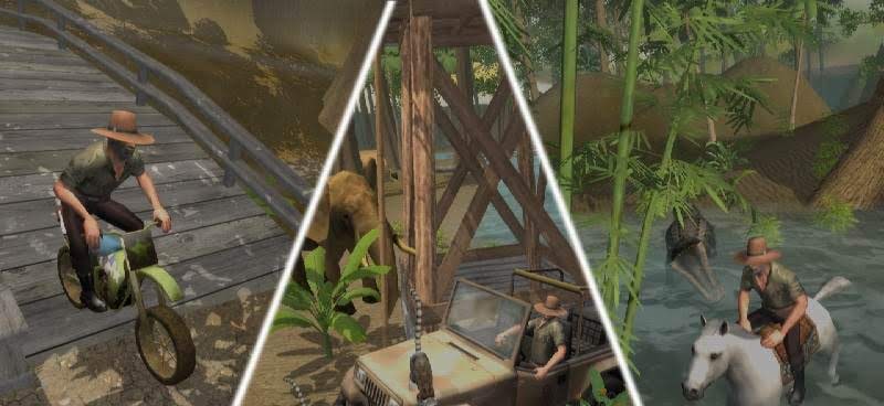 4x4 Safari: Online Evolution gameplay screenshot 2