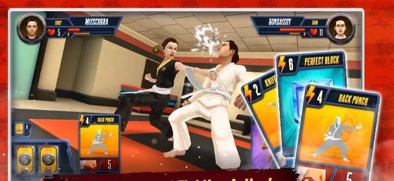 Cobra Kai Card Fighter screenshot 1
