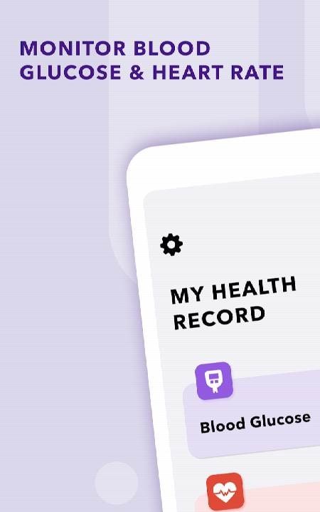 Blood Sugar & Blood Pressure Tracker screenshot 1