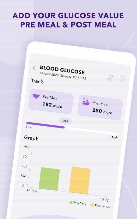 Blood Sugar & Blood Pressure Tracker screenshot 3
