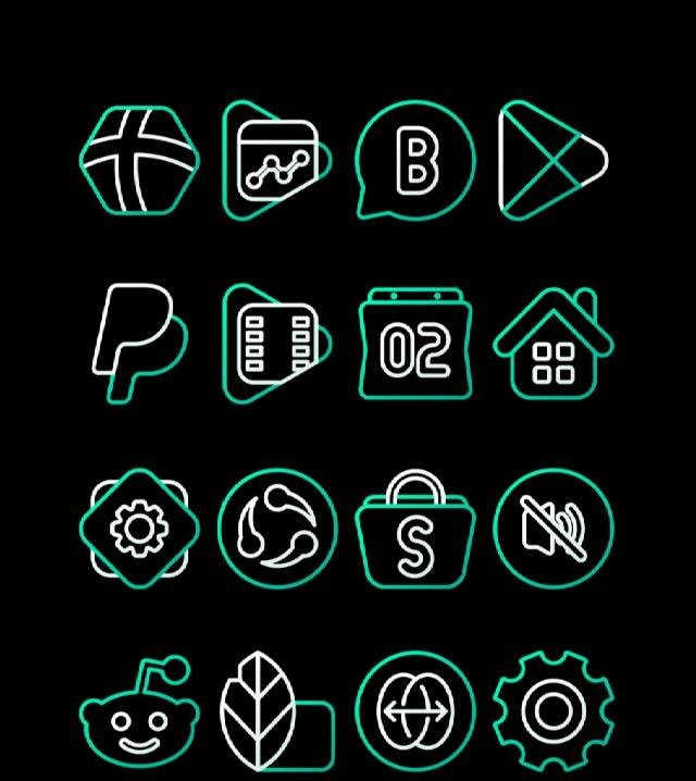 Nambula Tosca - Lines Icon Pack screenshot 2