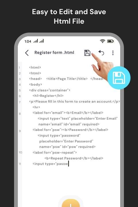 HTML Viewer and Reader screenshot 1