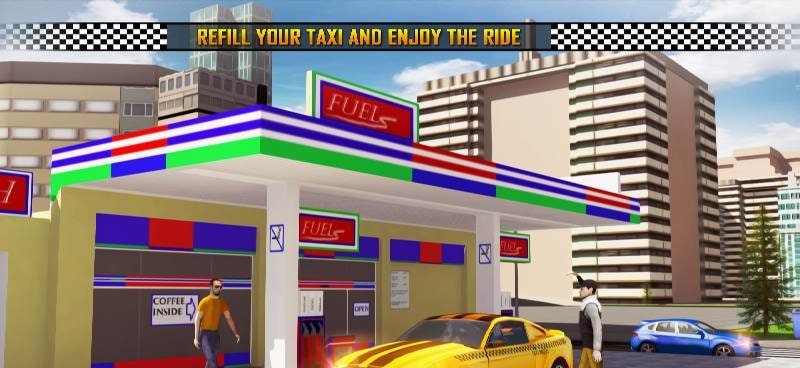 Taxi Simulator : Modern Taxi Games 2021 screenshot 4