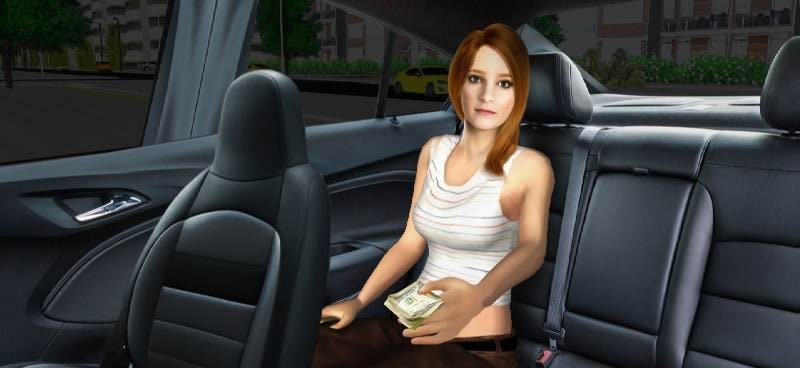 Taxi Simulator : Modern Taxi Games 2021 screenshot 2
