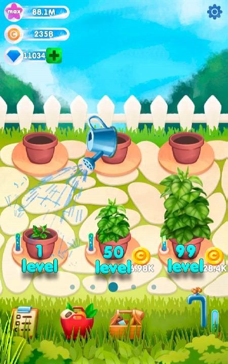 Plants Garden Idle screenshot 3