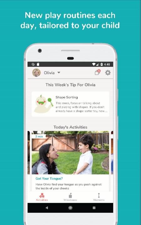 Playfully Baby Development Activities & Milestones screenshot 1