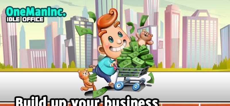 One Man Inc: Idle Money Clicker screenshot 1