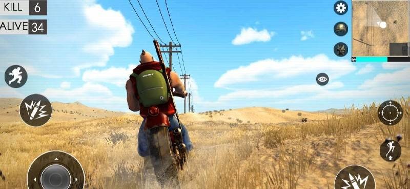 Desert survival shooter game screenshot 3