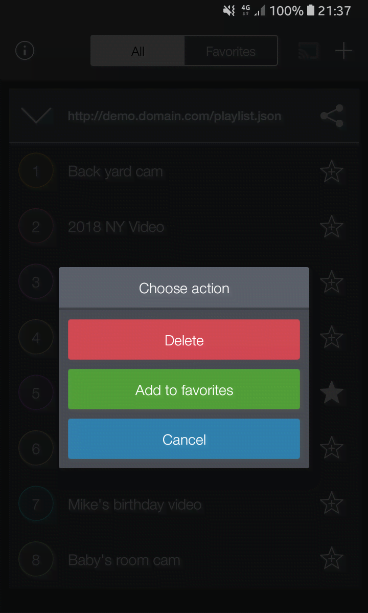 Da Player - Video and Live Stream Player screenshot 3