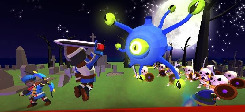 Castle Epic Defender: Fantasy Monster Grow World screenshot 1