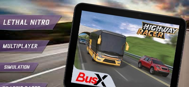 BusX Highway Racer: Traffic Racer: Bus Simulator screenshot 1