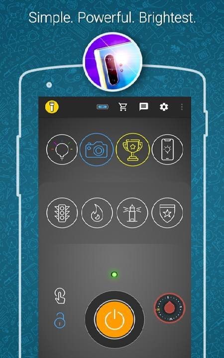 Amazing Flashlight screenshot 1