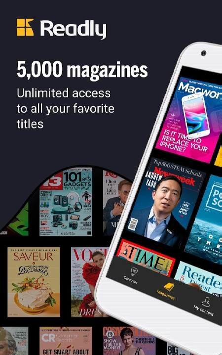 Readly - Unlimited Magazine Reading screenshot 1