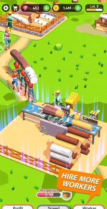 Idle Lumber Mill screenshot 1