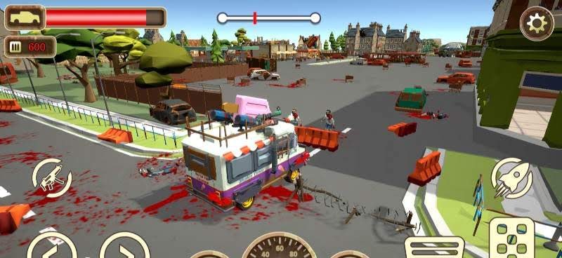 Zombie Crush Driver: Survive the apocalypse screenshot 2