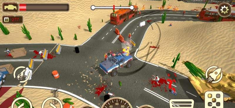 Zombie Crush Driver: Survive the apocalypse screenshot 4