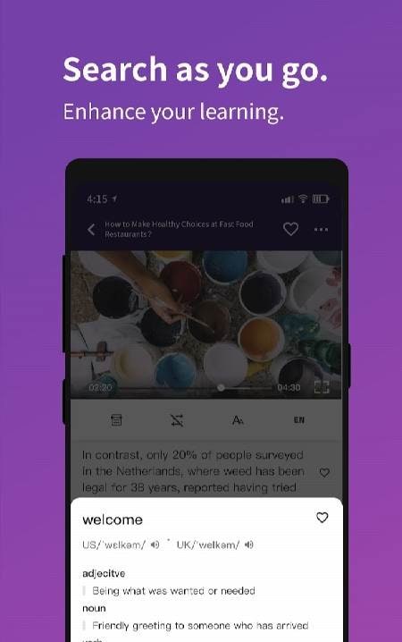 VoiceTube - Learn English phrases and words with ease screenshot 2