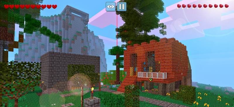 Block Craft World 3D: Mini Crafting and building! screenshot 2
