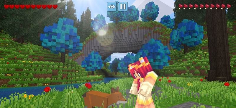 Single Craft: Mini Block Craft & Building games! screenshot 2