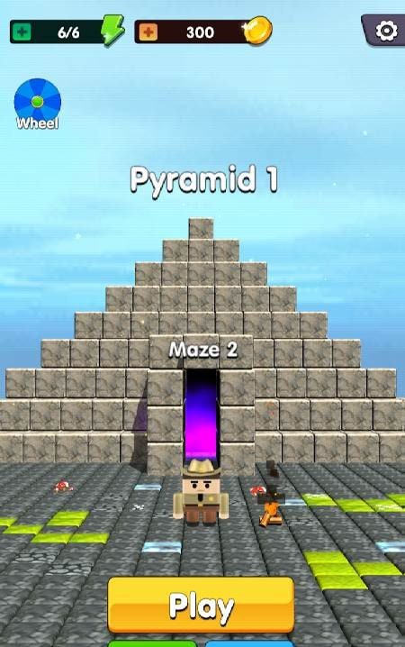 Mummy Maze - Pyramid Run Survival game screenshot 2