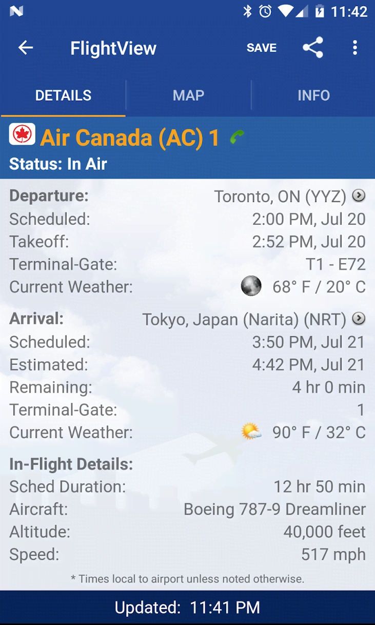FlightView Elite FlightTracker screenshot 3