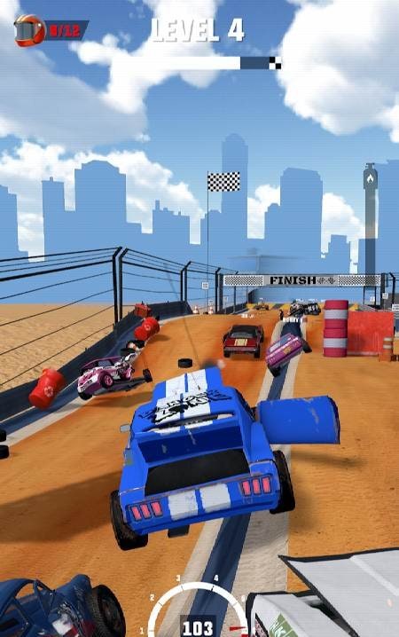 Mad Racing 3D screenshot 1