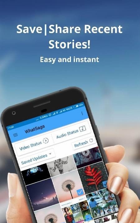 WhatSaga | Story Split | Save Status screenshot 2