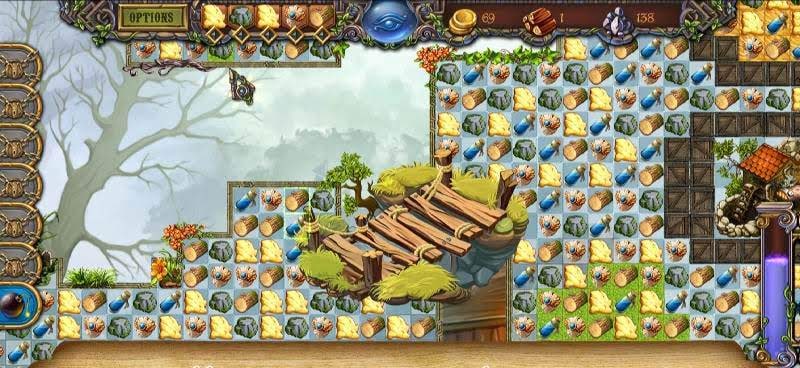 Runefall - Medieval Match 3 Adventure Quest gameplay screenshot 3