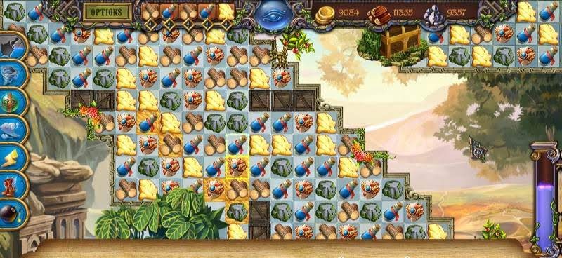 Runefall - Medieval Match 3 Adventure Quest gameplay screenshot 2