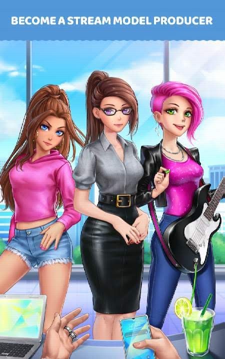 Streamgirls Inc. gameplay screenshot 1