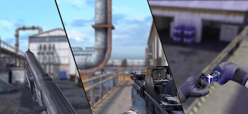 Special Counterattack - Team FPS Arena Shooting screenshot 1