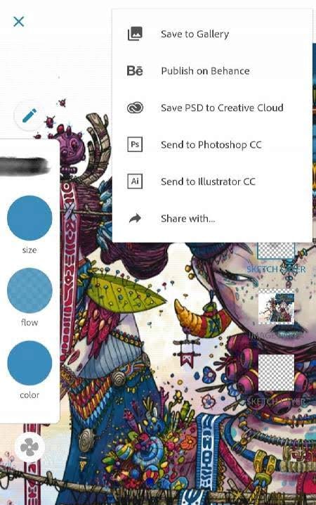 Adobe Photoshop Sketch screenshot 4