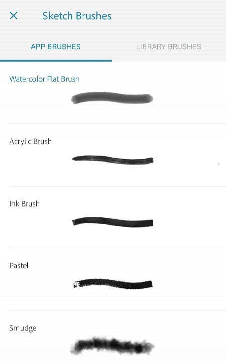 Adobe Photoshop Sketch screenshot 2