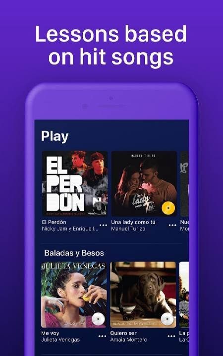 Learn Spanish through music with Lirica screenshot 2