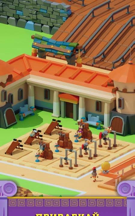 Idle Antique Gym Tycoon: Incremental Odyssey gameplay screenshot 2