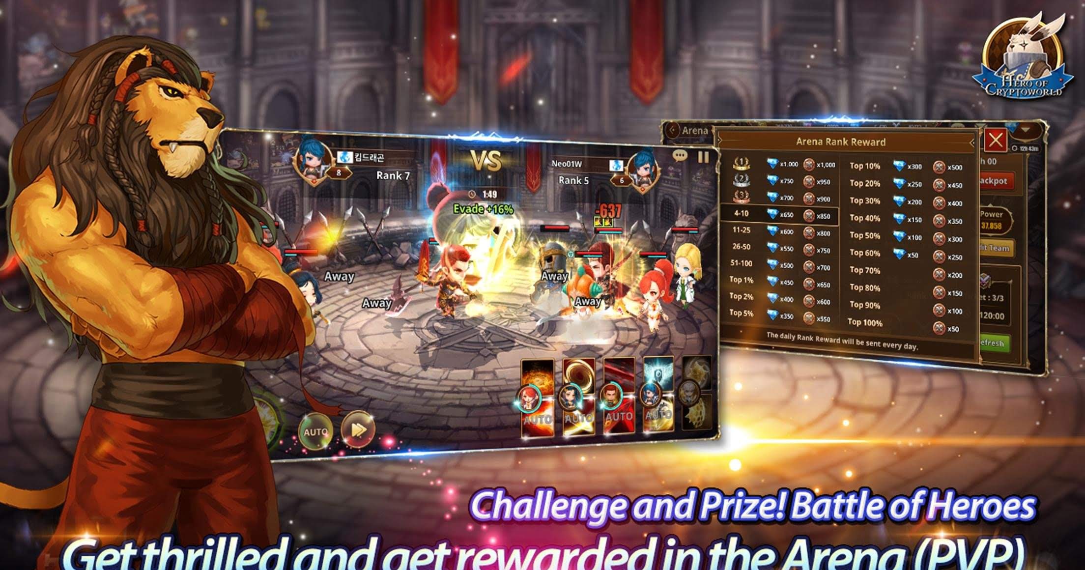 Hero of Cryptoworld screenshot 2