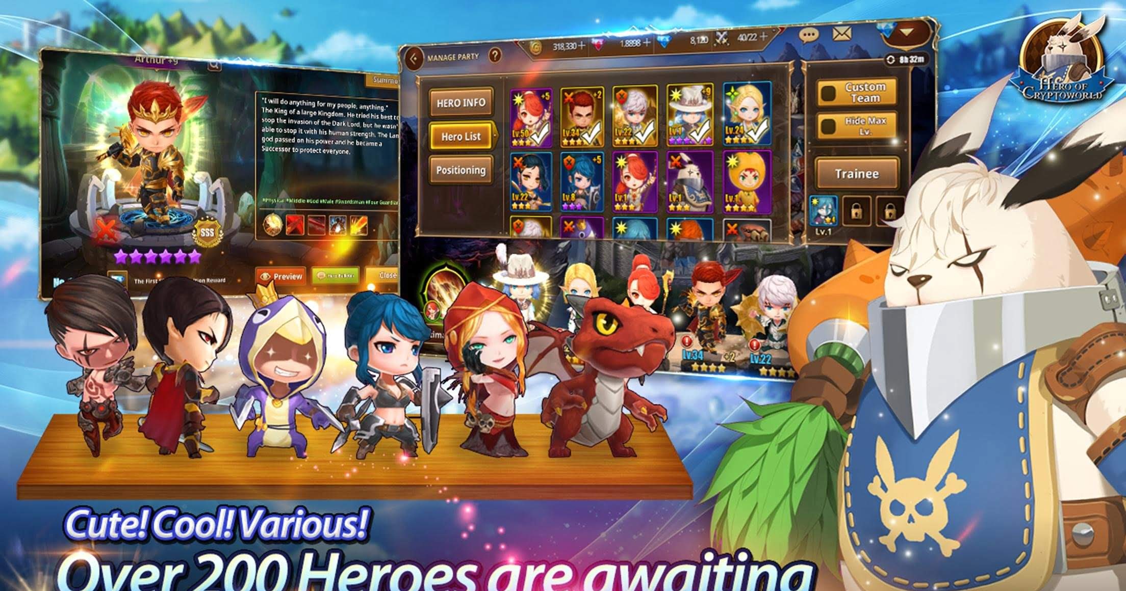 Hero of Cryptoworld screenshot 1